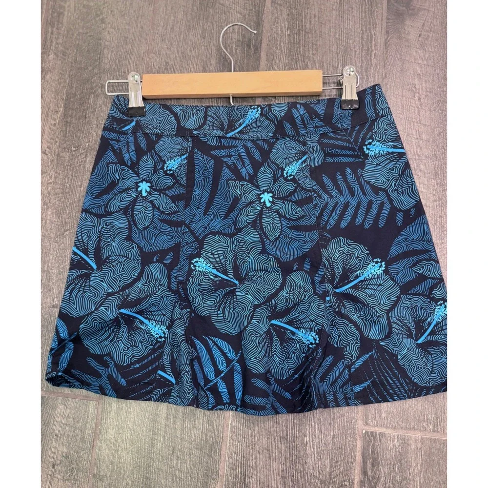 NWT RipSkirt Hawaii Maui‎ Moonlight Active Water Repel Wrap Floral Skirt Size XS